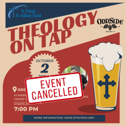 Theology On Tap, Nov. 13 with Fr. Noah Thelen