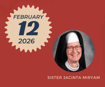 Theology on Tap with Sister Jacinta Miryam, Feb. 12, 7:00 p.m. (OddSide Ales)